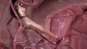 Remaja alien Tifa dan monster tentakel dalam filem penuh 8m