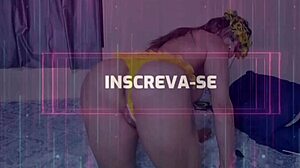 X-videot Brasiliasta esittelee biseksuaalisen pariskunnan höyryisen kohtaamisen HD-laadulla