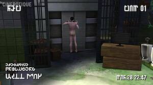 Saw - A Sims 4 Horror Porn Parody with English Subtitles