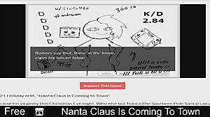 このエロティックなビデオでナンタ・クロースに備えてください。