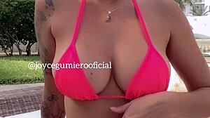 Loiras poolside massage og anal leg i Cancun