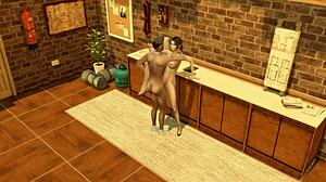 Japonská cosplayerka Lara Crofts erotická dobrodružstvo v 3D animácii