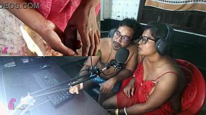 Indiske lærere utendørs eventyr med opphissende pornostjerne