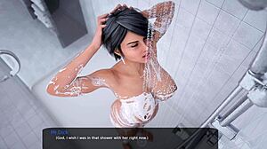 Παντρεμένη milf γίνεται άτακτη σε ένα 3D παιχνίδι πορνό κινουμένων σχεδίων