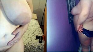 Fed og sexet søster på webcam