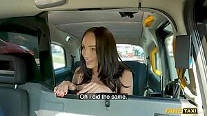 Hayley Vernons erste Fahrt im Taxi wird zu einer heißen Begegnung mit einem großen Schwanz