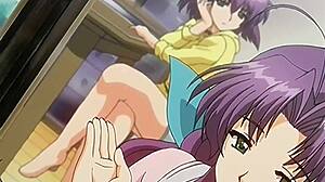 Madrasta MILF lava enteado de 18 anos em um Hentai não filtrado com animação 2D estilo anime