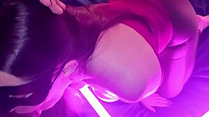 A sultry married woman and her friend pleasure the husband's boss for financial gain, culminating in a shared oral climax and mutual sexual encounter at home in Miami, captured in two complete videos by sheerxred.